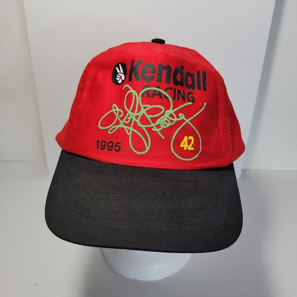 Mens Kendell Racing Kyle Petty Snap Back Baseball Cap - Picture 1 of 10